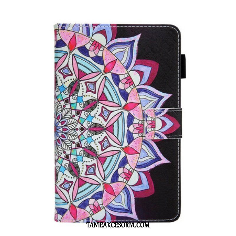 Etui Folio do Samsung Galaxy Tab A7 Lite Graficzna Mandala