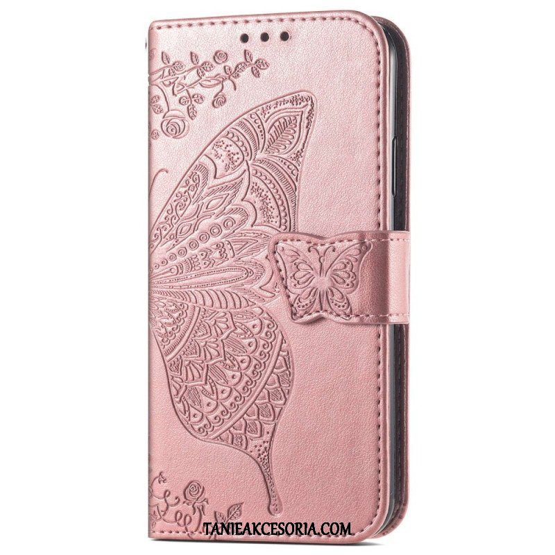 Etui Folio do Sony Xperia 1 IV Barokowy Motyl