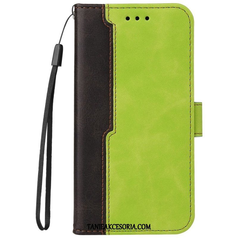 Etui Folio do Xiaomi Redmi Note 11 Pro Plus 5G Dwutonowy