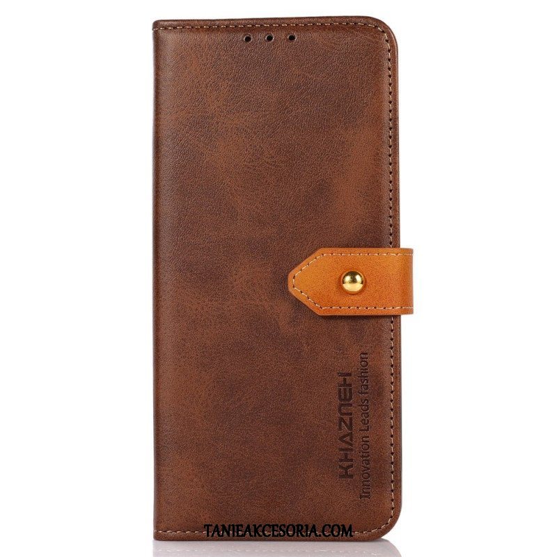 Etui Folio do Xiaomi Redmi Note 12 4G Z Paskiem Khazneh