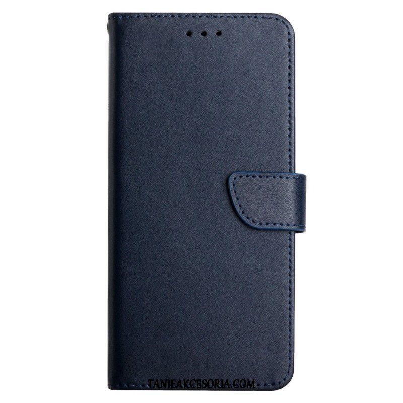 Etui Folio do Xiaomi Redmi Note 12 5G Prawdziwa Skóra Nappa