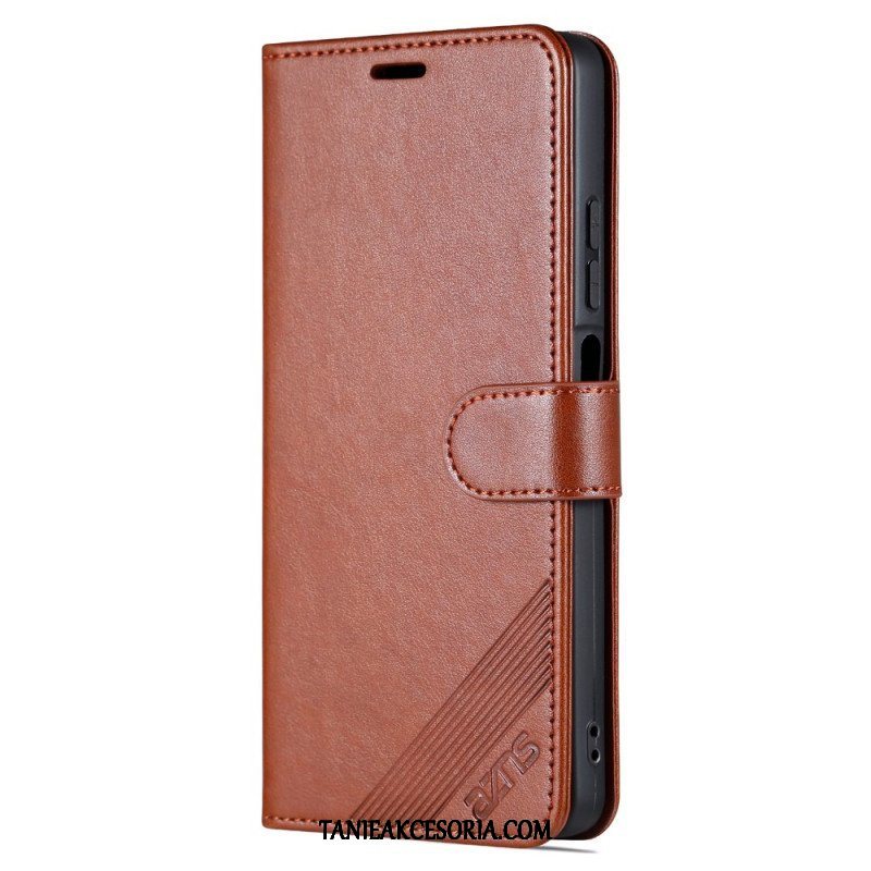 Etui Folio do Xiaomi Redmi Note 12 Pro Plus Efekt Skóry