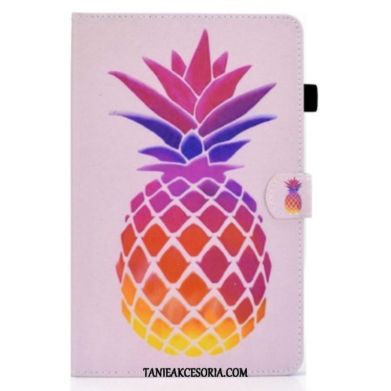 Etui Folio do iPad 10.9" (2022) Kolorowy Ananas