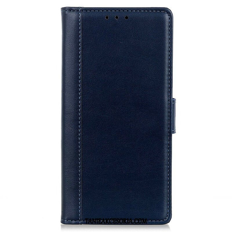 Etui Folio do iPhone 13 Mini Stylizacja Skóry