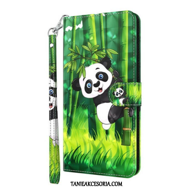 Etui Folio do iPhone 13 Pro Panda I Bambus