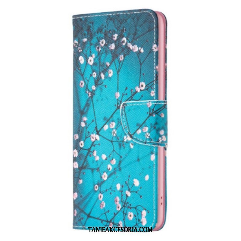 Etui Folio do iPhone 14 Pro Kwitnące Gałęzie