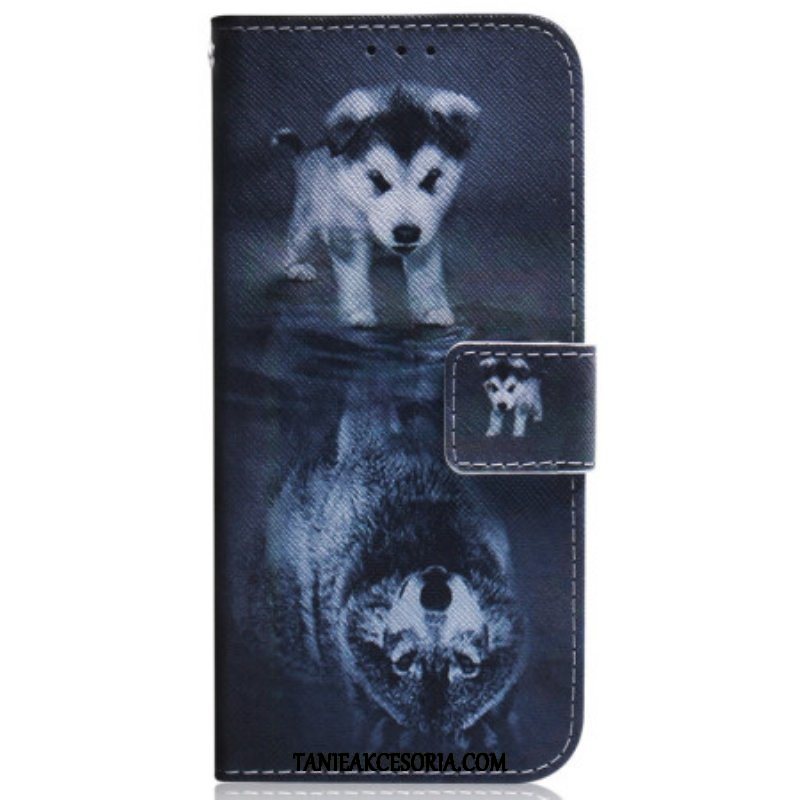 Etui Folio do iPhone 15 Sen Szczeniaka