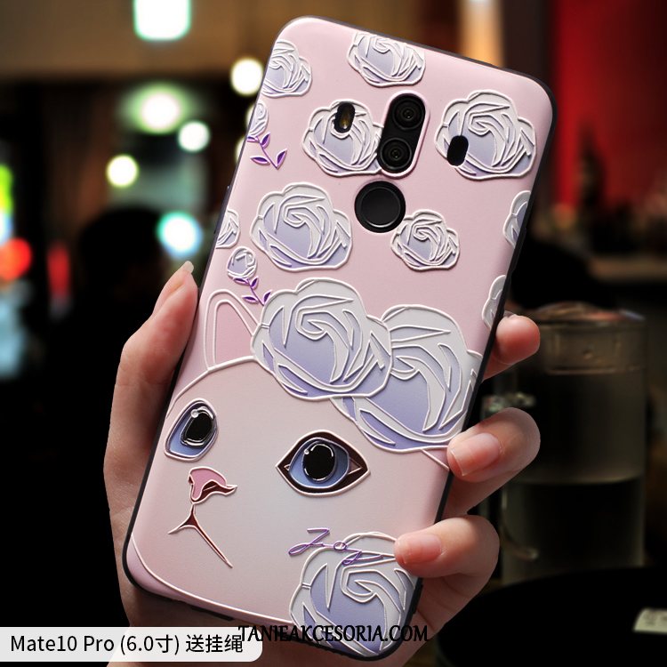 Etui Huawei Mate 10 Pro Kreskówka Modna Marka Piękny, Obudowa Huawei Mate 10 Pro Miękki All Inclusive Wiszące Ozdoby