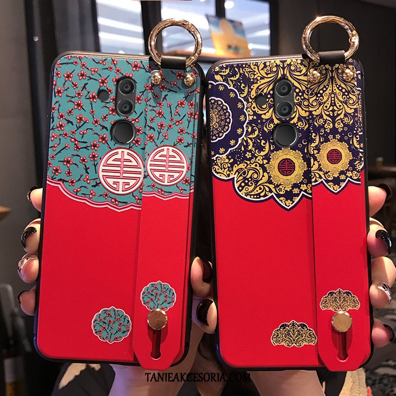 Etui Huawei Mate 20 Lite Anti-fall Miękki Lekki I Cienki, Obudowa Huawei Mate 20 Lite Czerwony Ochraniacz Chiński Styl