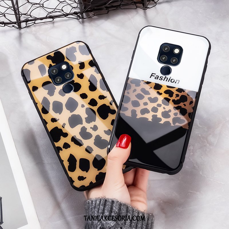 Etui Huawei Mate 20 Modna Marka Lustro Moda, Futerał Huawei Mate 20 Szkło Hartowane Tendencja Anti-fall Braun