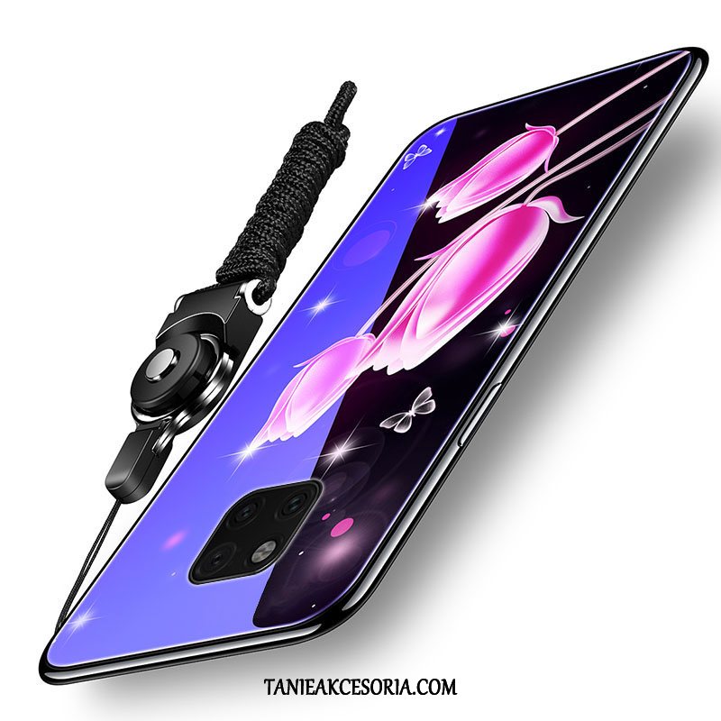 Etui Huawei Mate 20 Pro Tendencja Silikonowe Niebieski, Obudowa Huawei Mate 20 Pro Telefon Komórkowy Ochraniacz Purpurowy