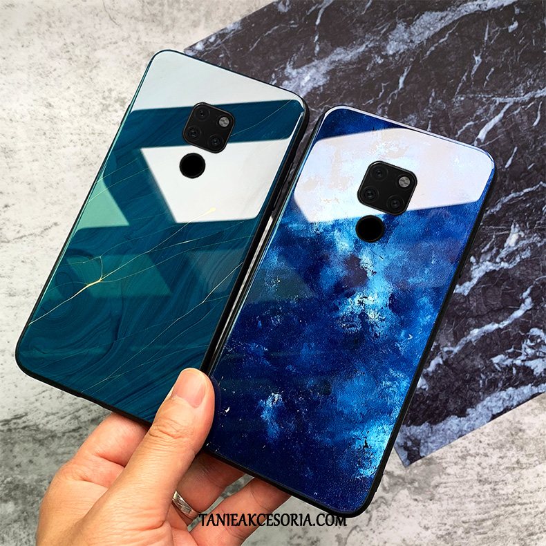 Etui Huawei Mate 20 X Szkło Wiatr Gwiaździsty, Obudowa Huawei Mate 20 X Jasny Silikonowe Niebieski