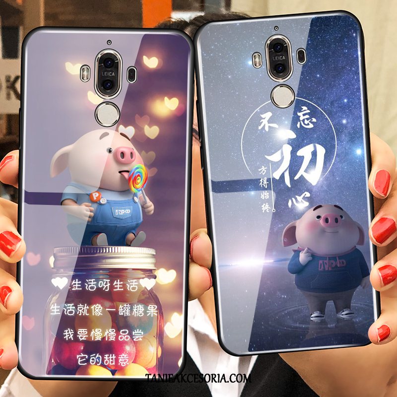 Etui Huawei Mate 9 Niebieski Telefon Komórkowy Piękny, Obudowa Huawei Mate 9 Mały Kreskówka Anti-fall