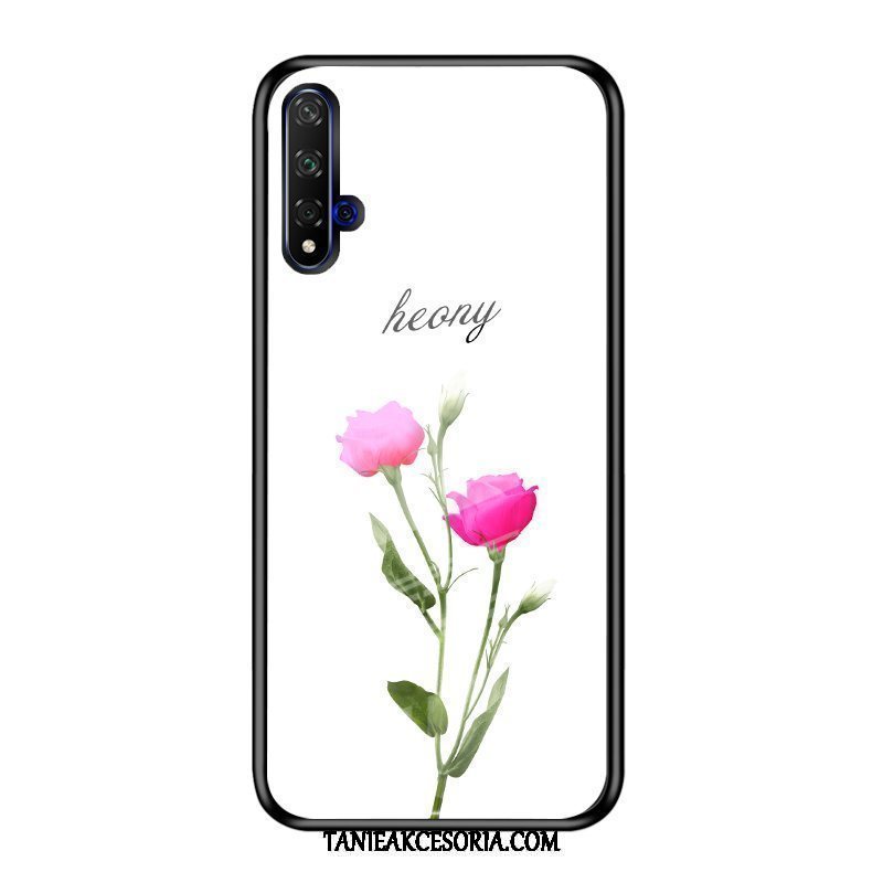 Etui Huawei Nova 5t Fioletowy Modna Marka Szkło, Futerał Huawei Nova 5t Proste Osobowość Moda