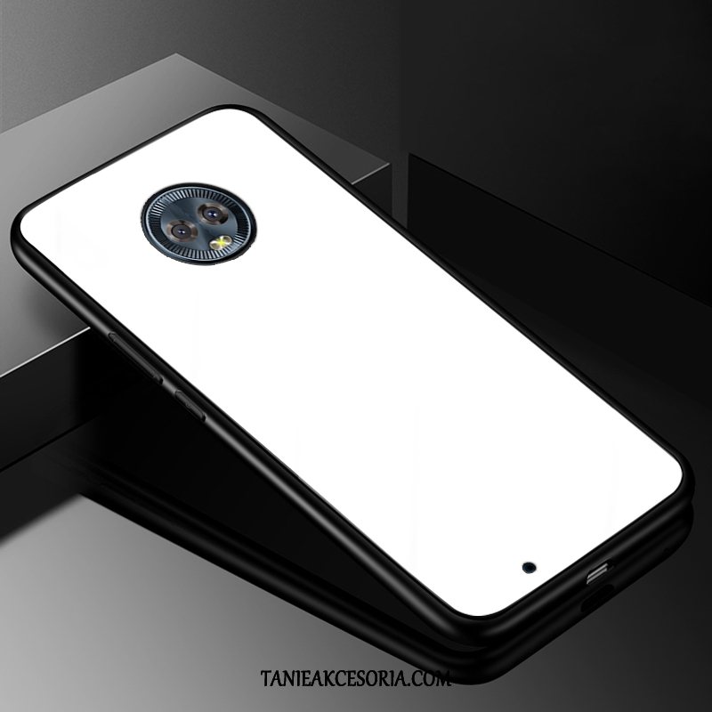 Etui Moto G6 Zielony All Inclusive Biały, Pokrowce Moto G6 Anti-fall Jednolity Kolor Proste