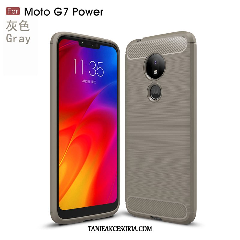 Etui Moto G7 Power All Inclusive Silikonowe Ochraniacz, Obudowa Moto G7 Power Jedwab Nowy Miękki