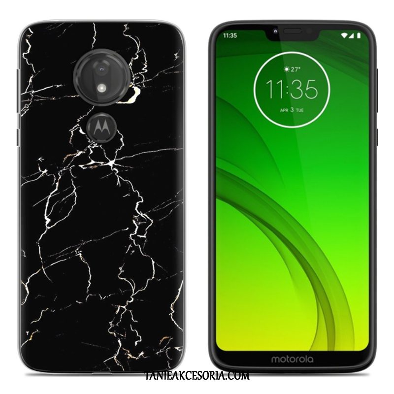 Etui Moto G7 Power Nowy Czarny Telefon Komórkowy, Pokrowce Moto G7 Power Kreskówka Kolor Miękki