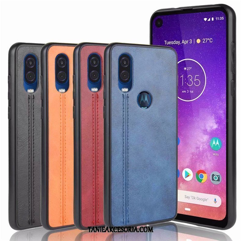 Etui Motorola One Vision Ochraniacz All Inclusive Niebieski, Obudowa Motorola One Vision Anti-fall Telefon Komórkowy