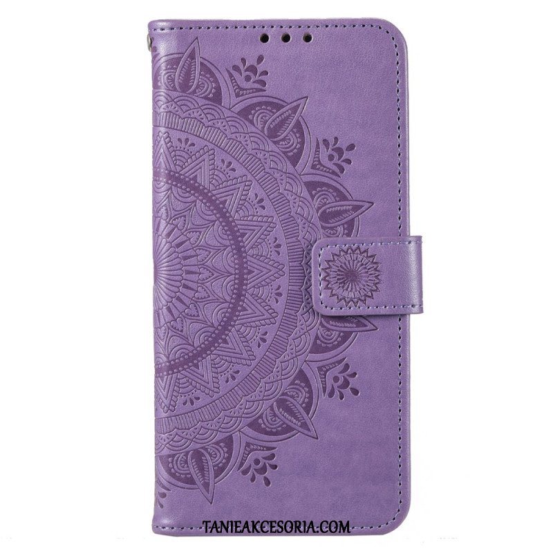 Etui Na Telefon Pokrowce do Moto G73 5G Mandala Słońca