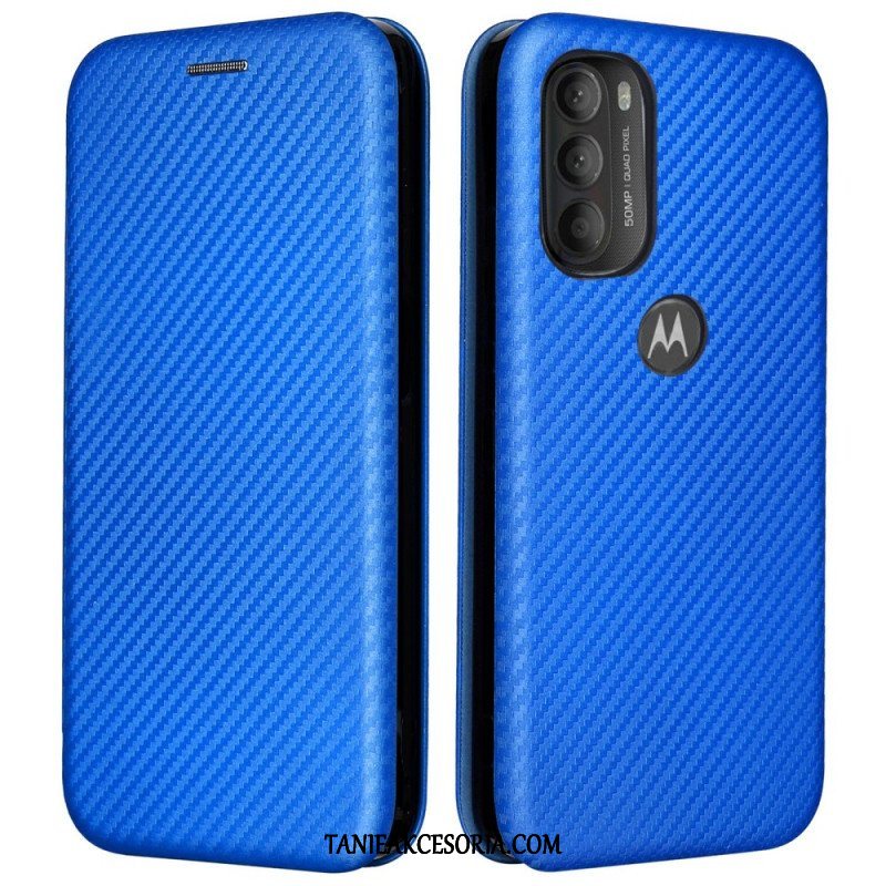 Etui Na Telefon do Moto G71 5G Etui Folio Kolorowy Silikon Węglowy