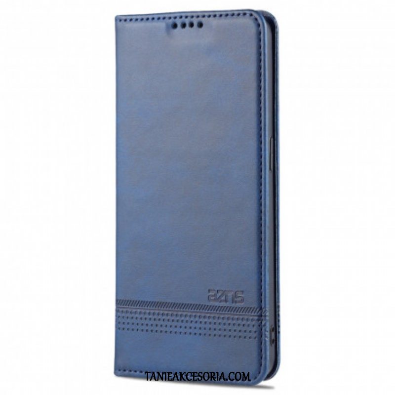 Etui Na Telefon do Oppo Reno 6 5G Etui Folio Stylizacja Skóry Azns