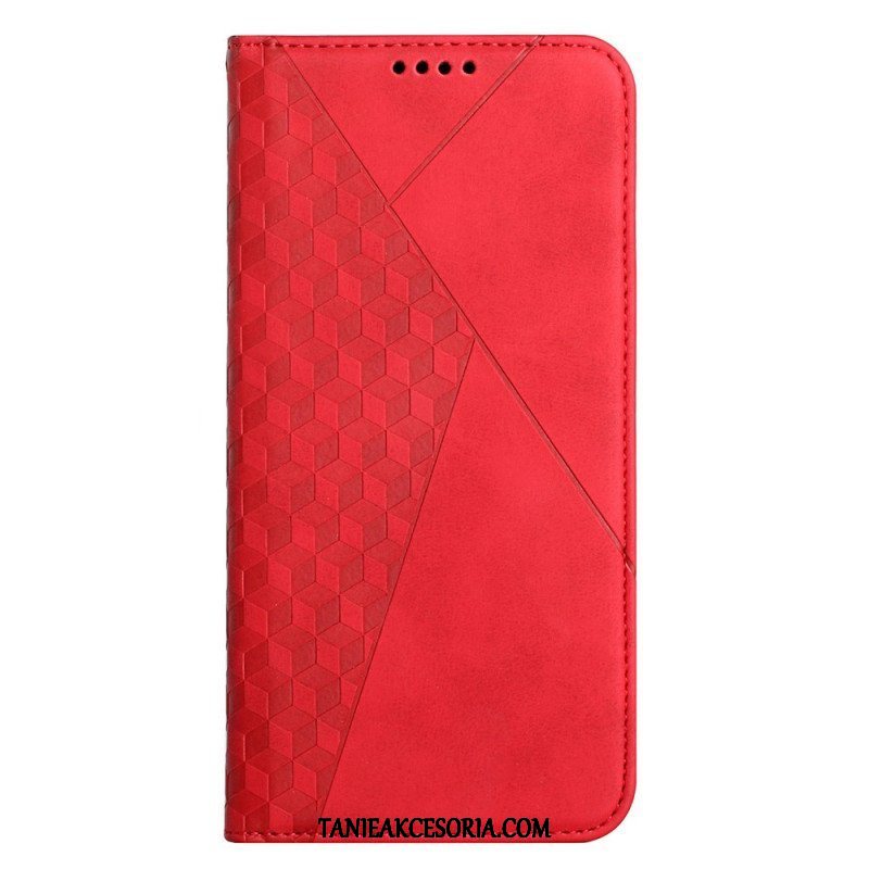 Etui Na Telefon do Samsung Galaxy S22 5G Etui Folio Styl Skóry O Fakturze Diamentu