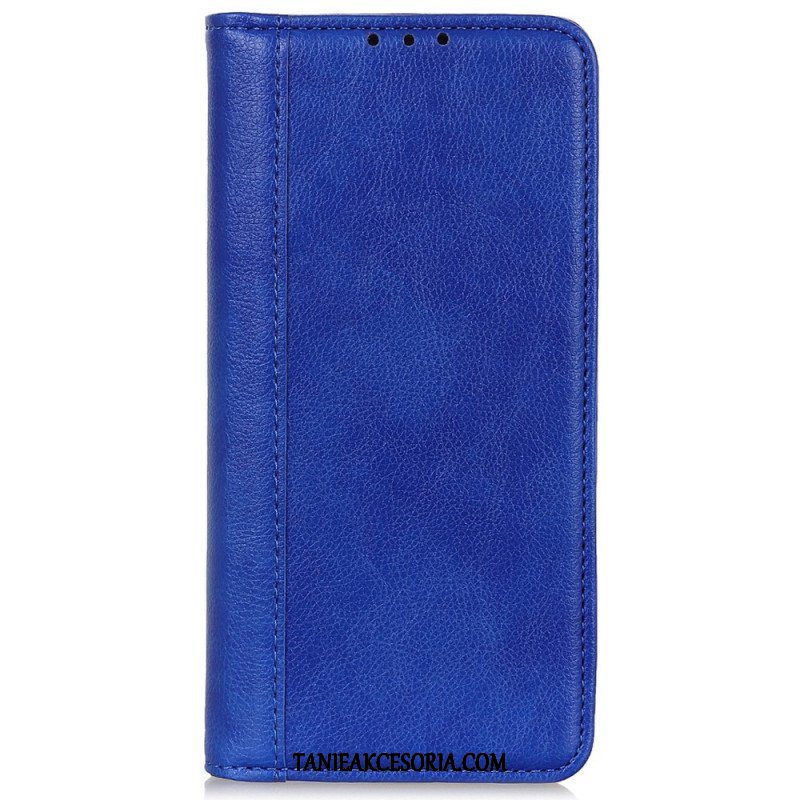 Etui Na Telefon do Sony Xperia Pro-I Etui Folio Elegancka Dwoina Skóry Liczi