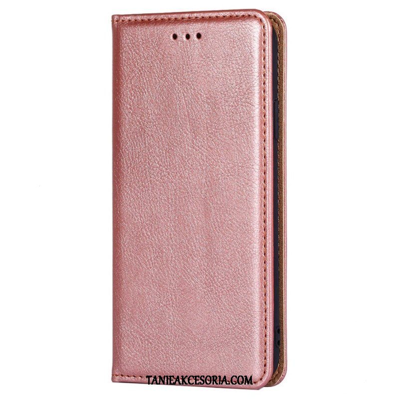 Etui Na Telefon do Xiaomi 12T / 12T Pro Etui Folio Efekt Skóry Lakierowanej