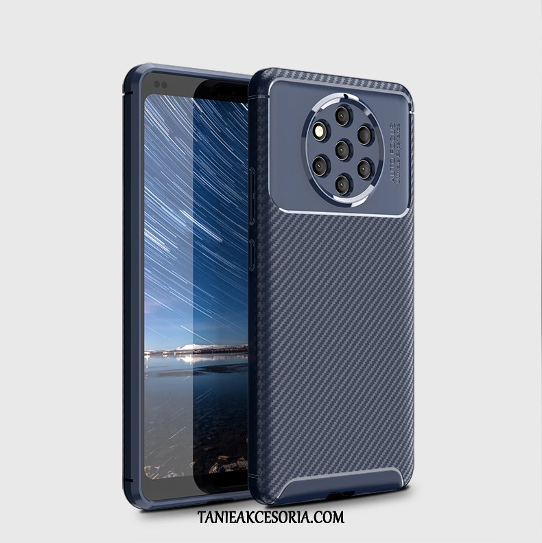 Etui Nokia 9 Pureview Miękki Pu Balon, Obudowa Nokia 9 Pureview Ochraniacz Anti-fall Niebieski