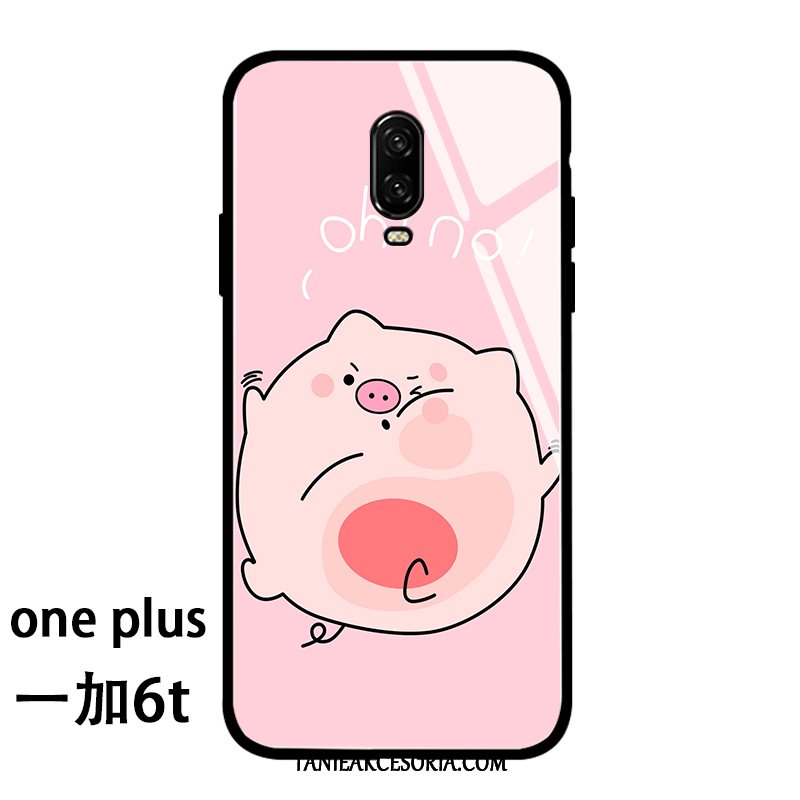 Etui Oneplus 6t Kreatywne Piękny Moda, Obudowa Oneplus 6t Ochraniacz Zakochani Szkło