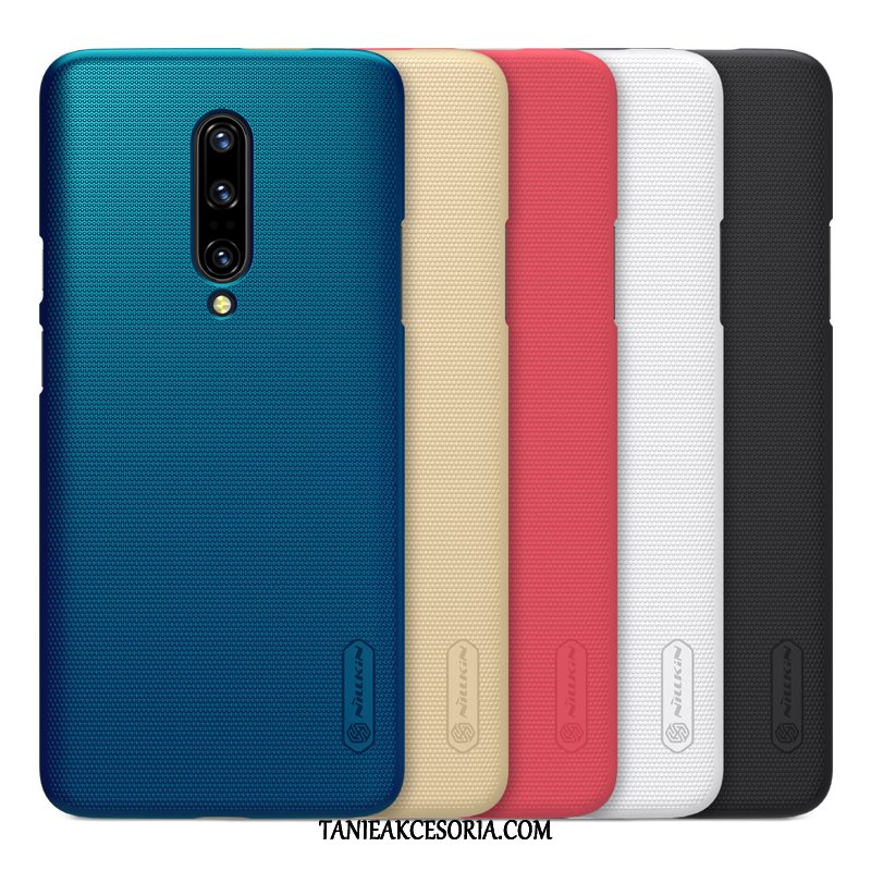 Etui Oneplus 7 Pro Niebieski Telefon Komórkowy Ochraniacz, Pokrowce Oneplus 7 Pro Nubuku Trudno Lekki I Cienki