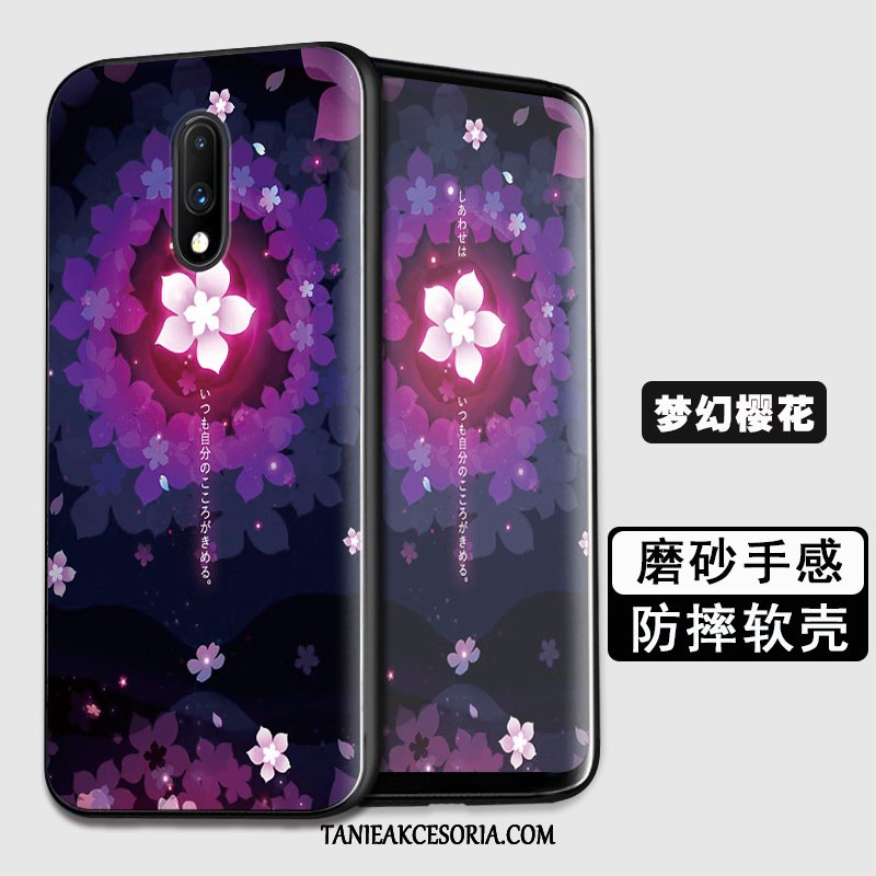 Etui Oneplus 7 Purpurowy All Inclusive Anti-fall, Obudowa Oneplus 7 Tendencja Ochraniacz Silikonowe