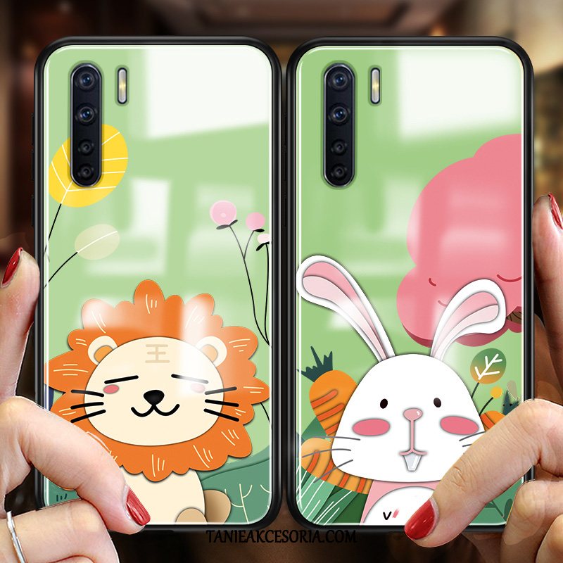 Etui Oppo A91 Anti-fall Tendencja Szkło, Futerał Oppo A91 Moda Trudno Telefon Komórkowy