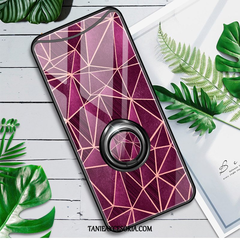 Etui Oppo Find X Purpurowy All Inclusive Szkło, Futerał Oppo Find X Miękki Cienkie Telefon Komórkowy