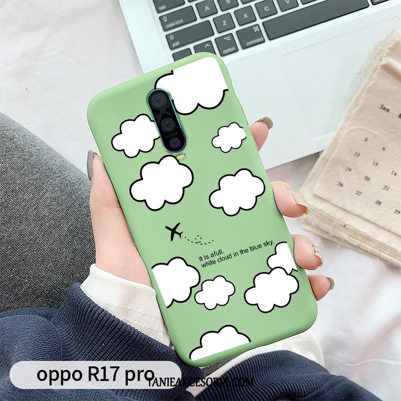 Etui Oppo R17 Pro Modna Marka Telefon Komórkowy Anti-fall, Pokrowce Oppo R17 Pro Silikonowe Kreatywne Wiatr