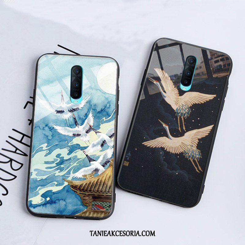 Etui Oppo R17 Pro Niebieski Trudno Anti-fall, Pokrowce Oppo R17 Pro Chiński Styl Modna Marka Telefon Komórkowy