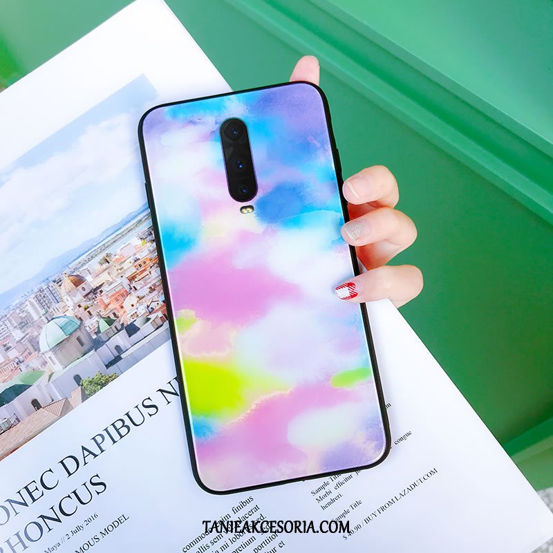 Etui Oppo R17 Pro Piękny Cienkie Telefon Komórkowy, Futerał Oppo R17 Pro Nowy Szkło All Inclusive