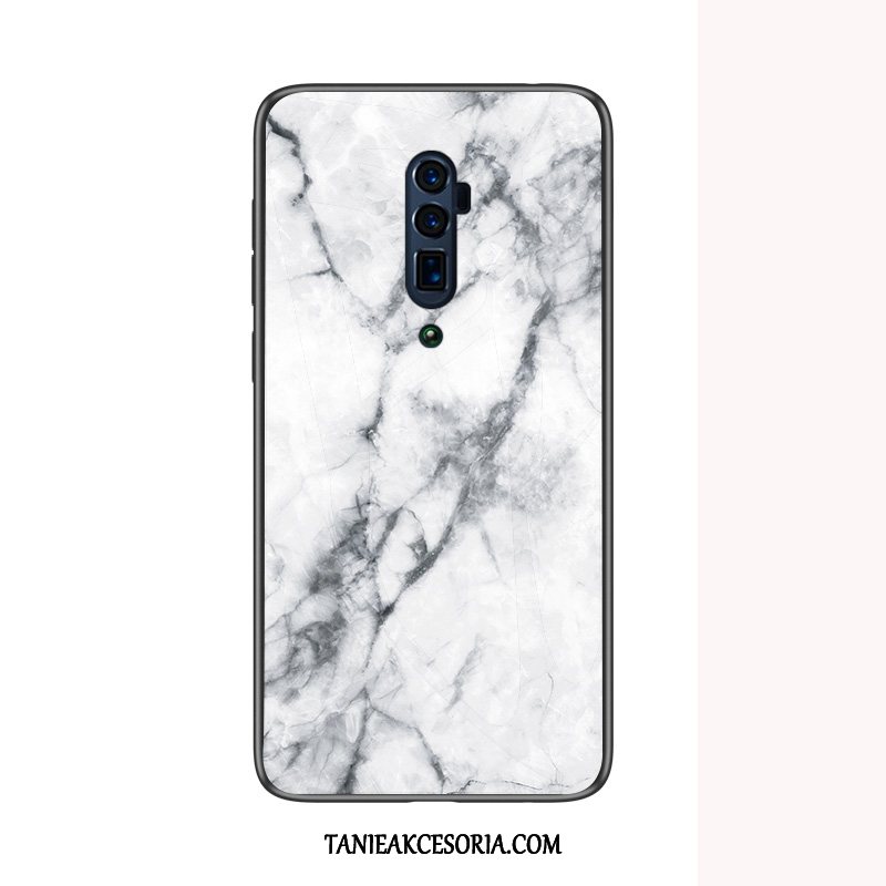 Etui Oppo Reno 10x Zoom Anti-fall Biały All Inclusive, Futerał Oppo Reno 10x Zoom Szkło Hartowane Ochraniacz Filmy