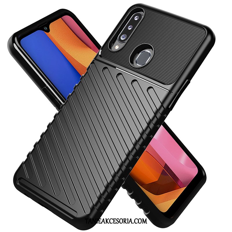 Etui Samsung Galaxy A20s Ochraniacz Telefon Komórkowy Czarny, Obudowa Samsung Galaxy A20s Gwiazda Anti-fall All Inclusive