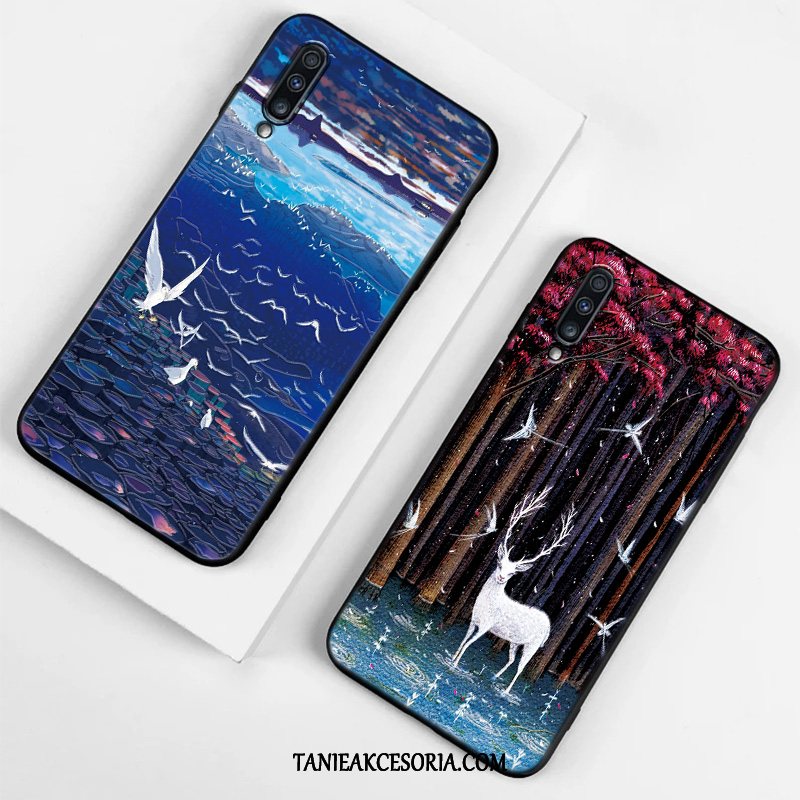 Etui Samsung Galaxy A7 Anti-fall Telefon Komórkowy Niebieski, Obudowa Samsung Galaxy A7 Gwiazda Silikonowe Ochraniacz