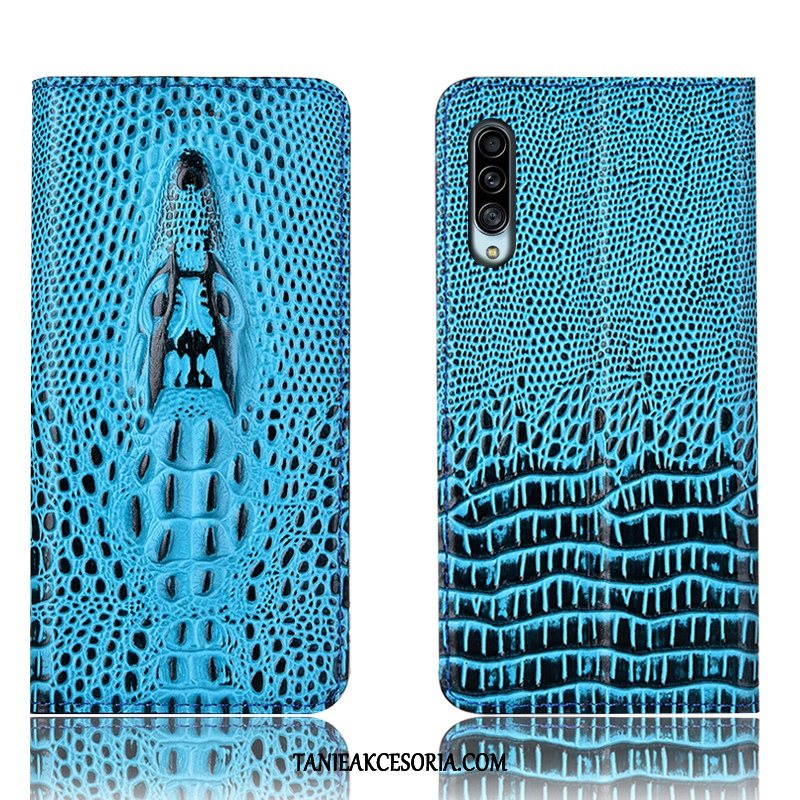 Etui Samsung Galaxy A90 5g Prawdziwa Skóra All Inclusive Anti-fall, Futerał Samsung Galaxy A90 5g Ochraniacz Krokodyl Gwiazda