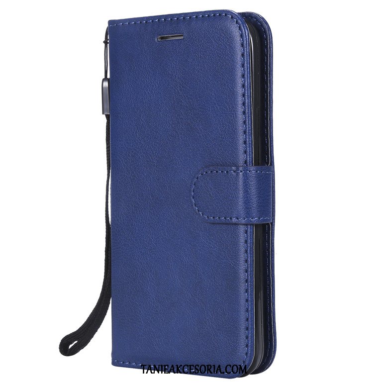 Etui Samsung Galaxy Note 10 Lite Skórzany Futerał Niebieski Gwiazda, Pokrowce Samsung Galaxy Note 10 Lite Klapa Anti-fall Telefon Komórkowy