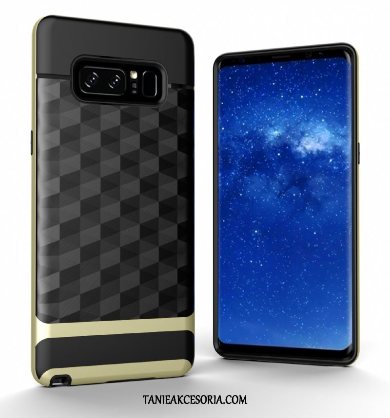 Etui Samsung Galaxy Note 8 Telefon Komórkowy Jedwab Złoto, Obudowa Samsung Galaxy Note 8