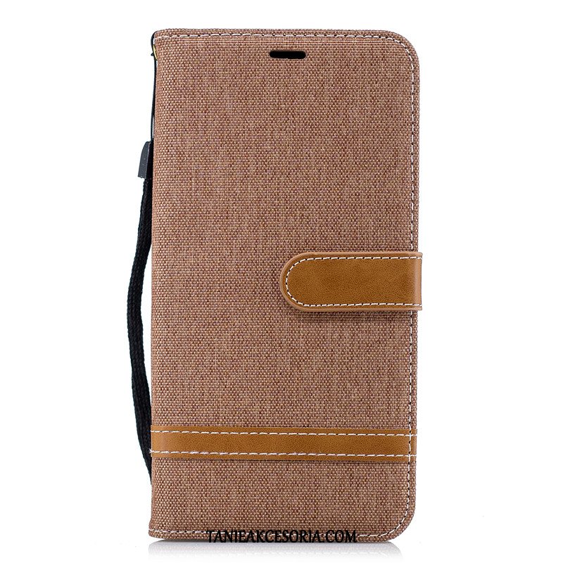 Etui Samsung Galaxy Note 9 Portfel All Inclusive Denim, Obudowa Samsung Galaxy Note 9 Telefon Komórkowy Gwiazda Ochraniacz Braun