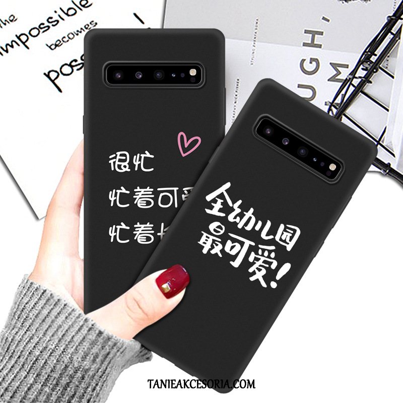 Etui Samsung Galaxy S10 5g Telefon Komórkowy Gwiazda Ochraniacz, Futerał Samsung Galaxy S10 5g Czerwony Netto Czarny Kreskówka