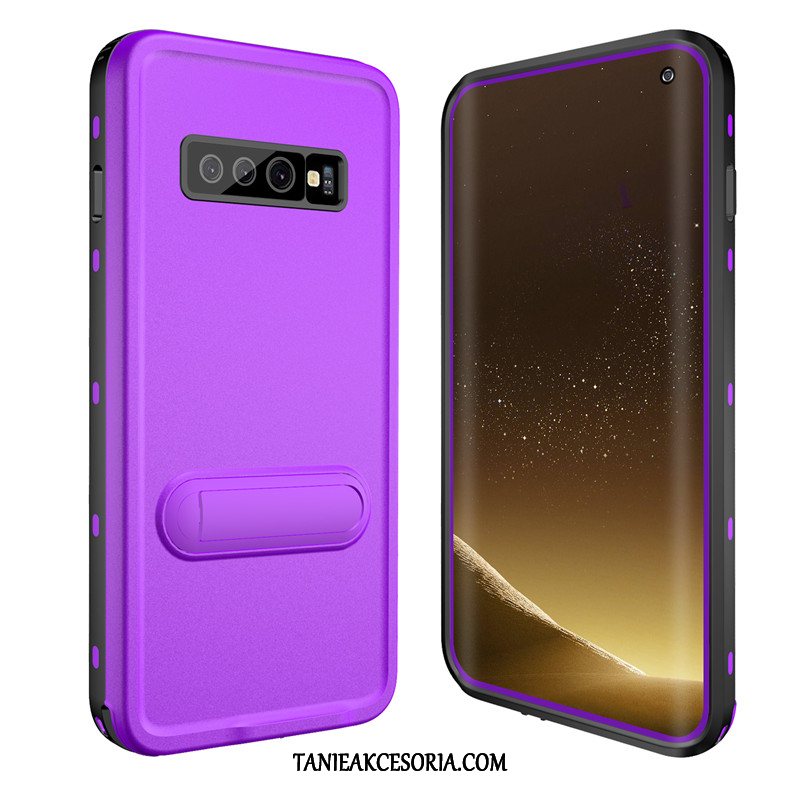 Etui Samsung Galaxy S10 All Inclusive Telefon Komórkowy Wodoodporny, Futerał Samsung Galaxy S10 Purpurowy Ochraniacz Gwiazda