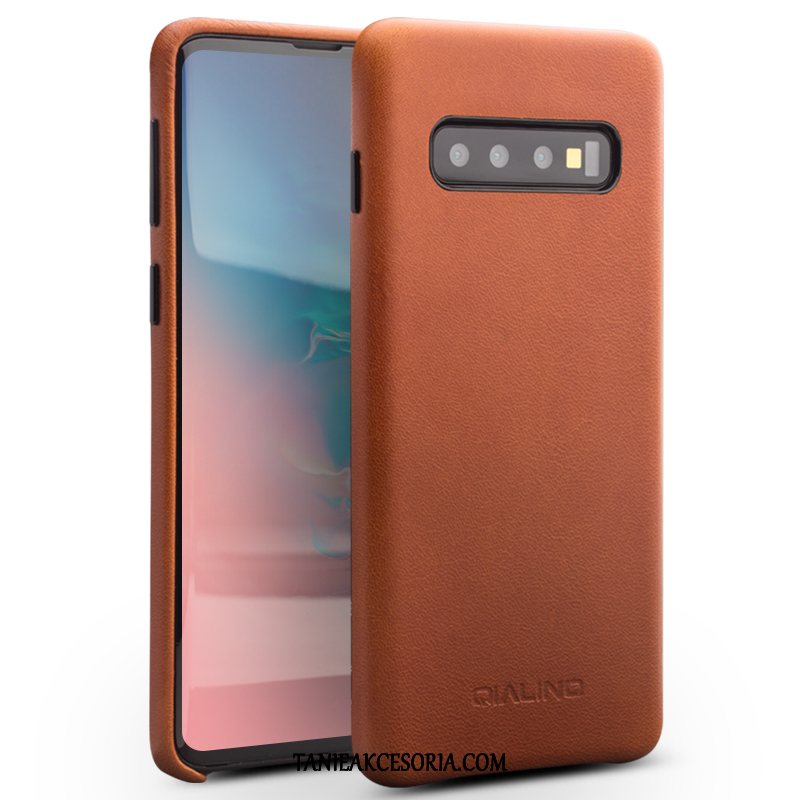 Etui Samsung Galaxy S10+ Lekki I Cienki Gwiazda Tylna Pokrywa, Pokrowce Samsung Galaxy S10+ Telefon Komórkowy Mały Proste Braun