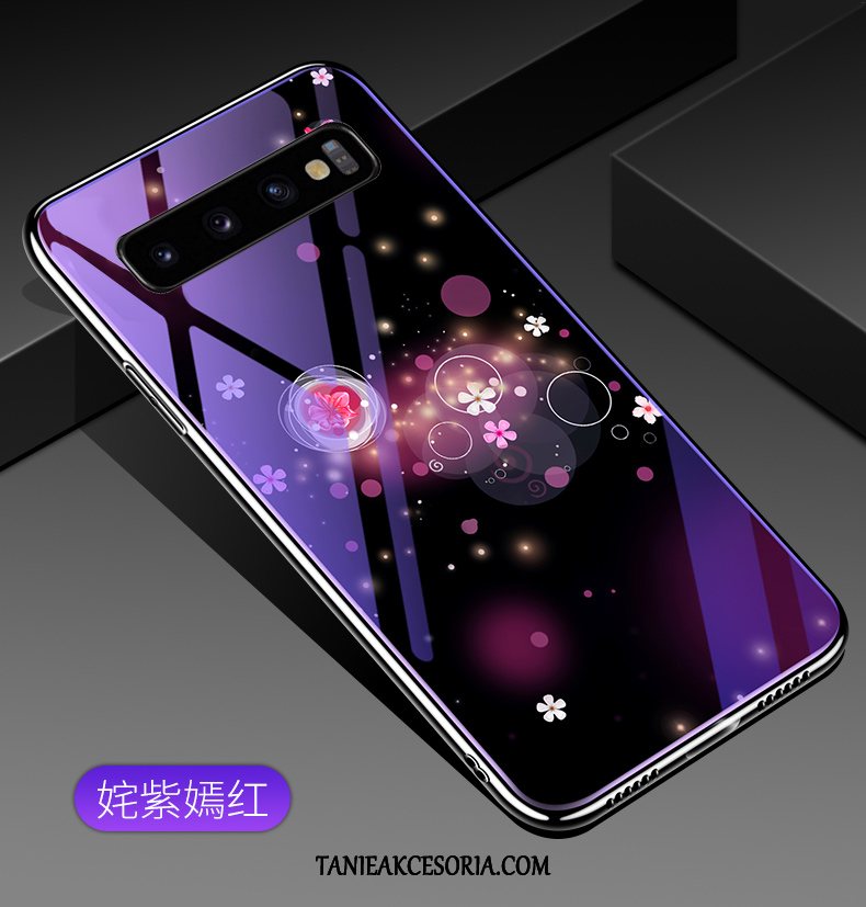 Etui Samsung Galaxy S10 Osobowość Szkło Miękki, Obudowa Samsung Galaxy S10 Telefon Komórkowy Modna Marka Ochraniacz