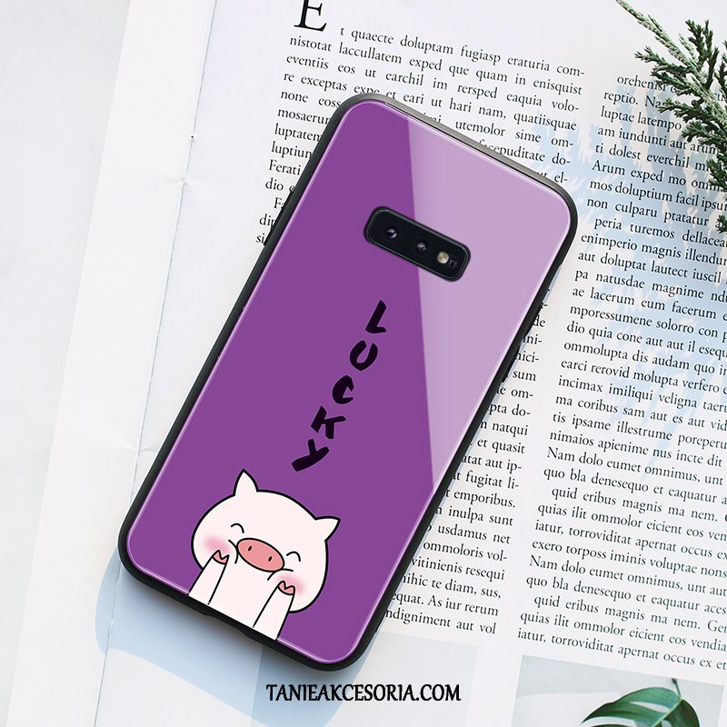 Etui Samsung Galaxy S10e Osobowość Ochraniacz Moda, Futerał Samsung Galaxy S10e Telefon Komórkowy Purpurowy Kreatywne