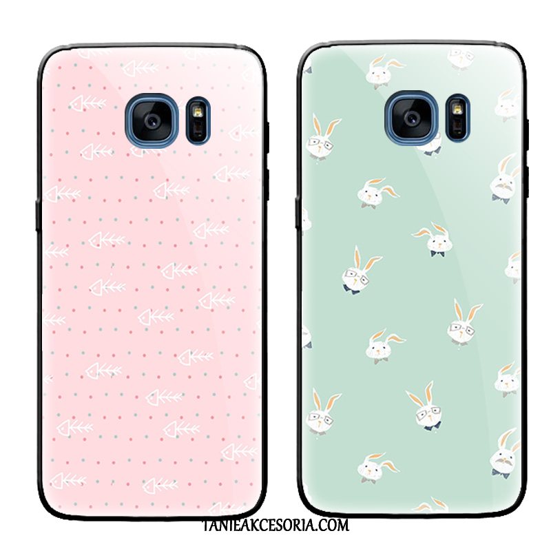 Etui Samsung Galaxy S6 Edge Ochraniacz Świeży Bunny, Obudowa Samsung Galaxy S6 Edge Mały Zielony Telefon Komórkowy